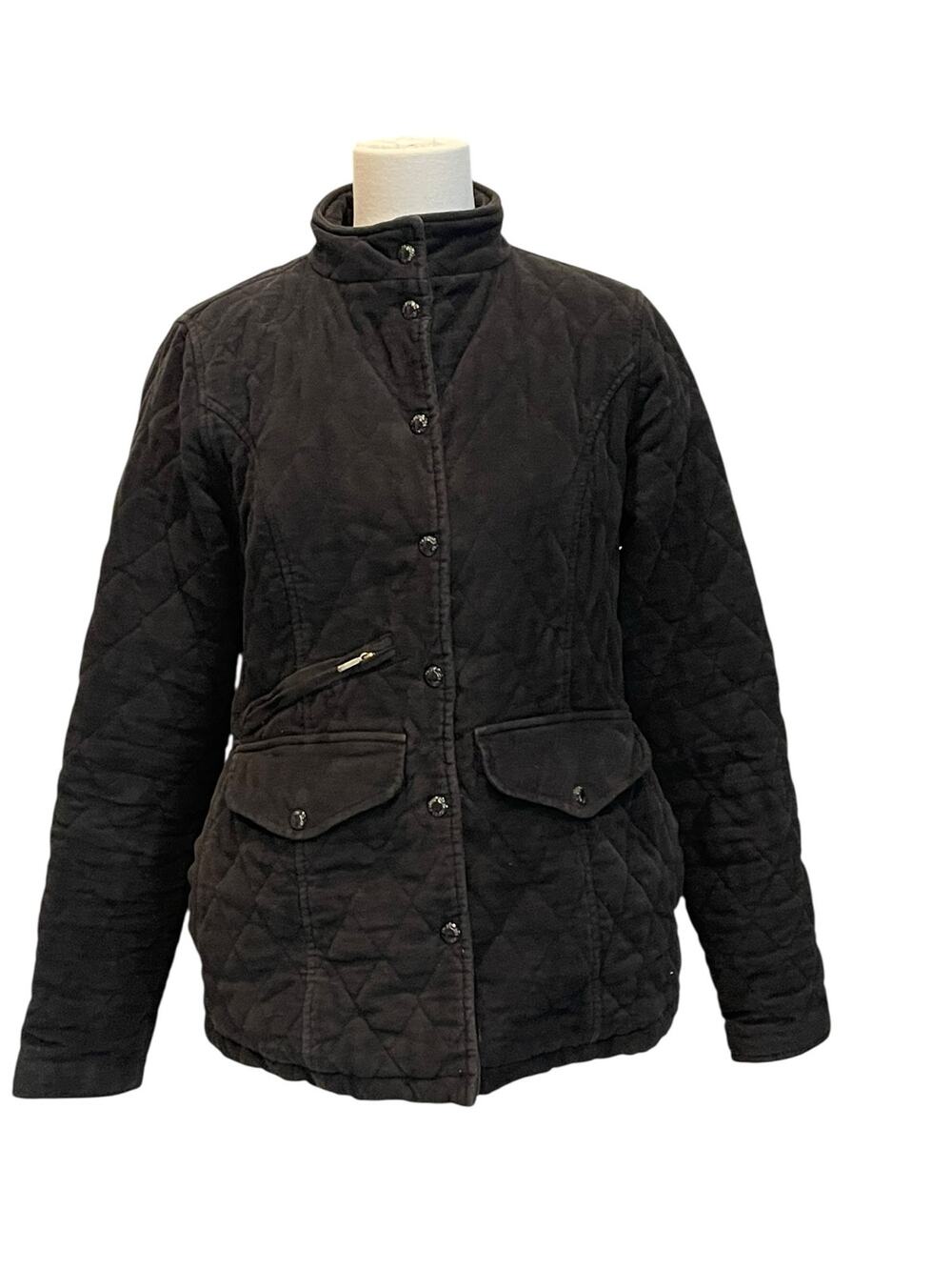 FILSON Quilted Pack Jacket Black Size MEDIUM